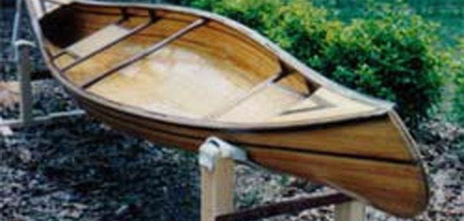 How to Build a Wooden Canoe Cradle