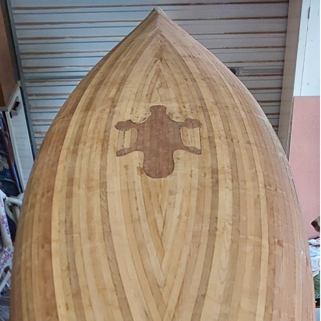 Greetings from South Australia: Trevor Prior's Platypus Inlay Canoe