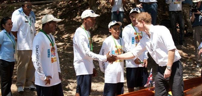 Diamonds on the Water - Prince Harry's Royal Racing Canoe