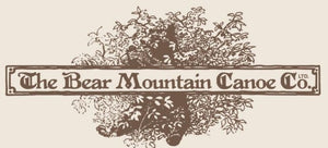 Closeup of Bear Mountain vintage logo